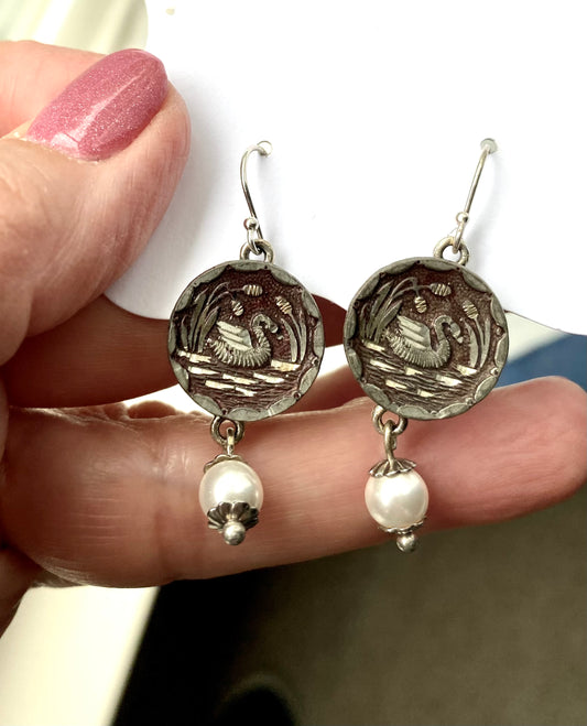 Which earrings to wear to see the ballet, Swan Lake?