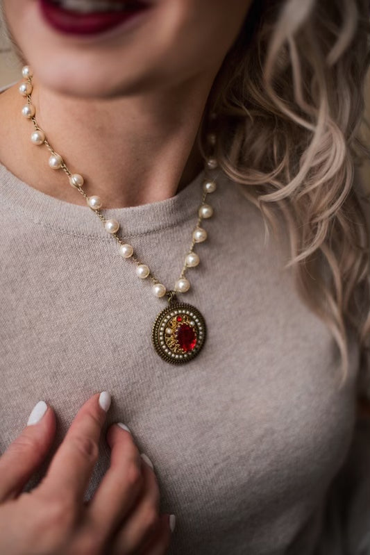Be bold! Wear a Touch of Red Even When It's Not a Holiday!