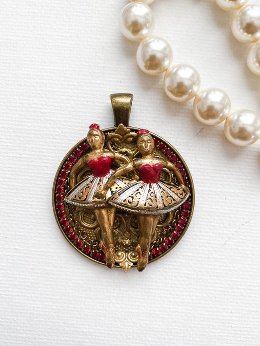 A Grandmother’s Antique Ballerina Pin Transformed