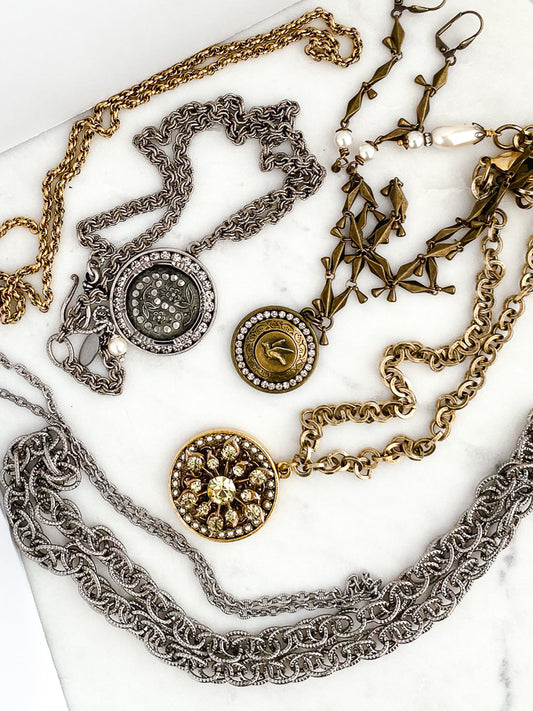 Adding a Chain Choice for Antique & Vintage Jewelry!