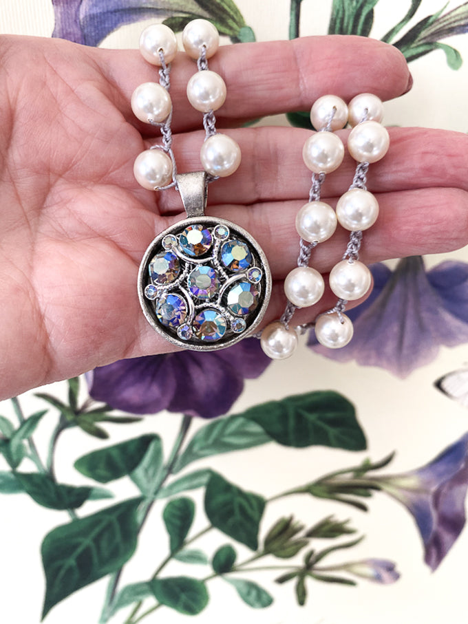Sparkly Silver Necklace