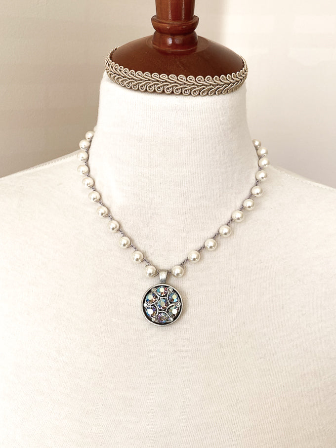 Sparkly Silver Necklace