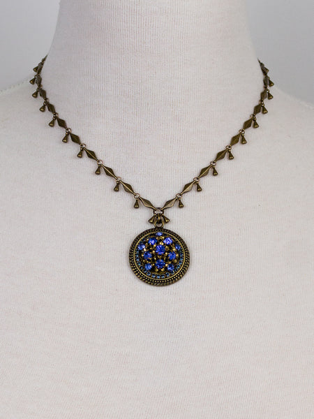 Royal Blue Vintage Necklace