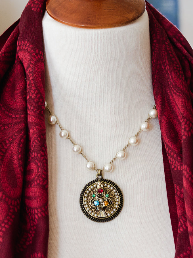 Christmas Tree Necklace