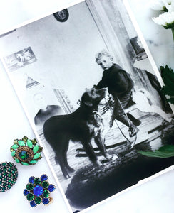 Loving old jewelry and antique photos