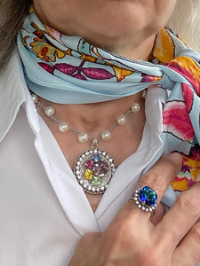 Wear bright, sparkling jewelry and chase away the rainy day blues!