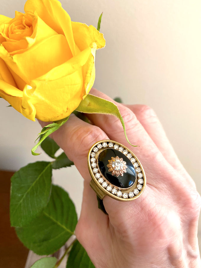 Happy Hour is happier with a vintage cocktail ring on your finger!