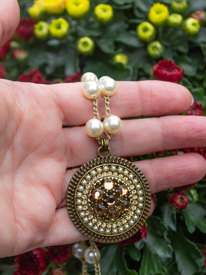 Amber Vintage Necklace