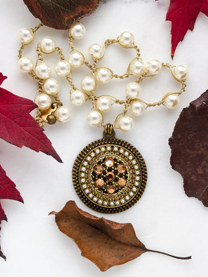 Amber Vintage Necklace
